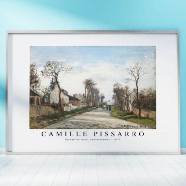 Camille Pissarro - Versailles road Louveciennes