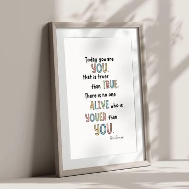 Dr Seuss - Today it is You