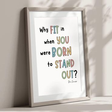 Dr Seuss - Why Fit In