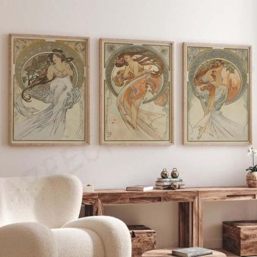 Alphonse Mucha - Eternal Women