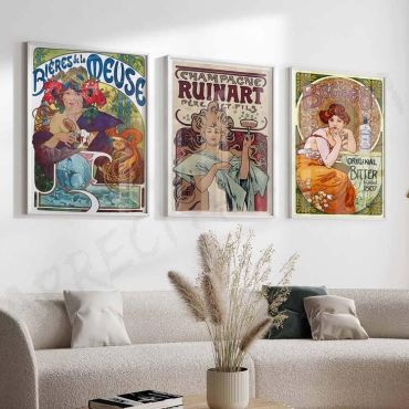 Alphonse Mucha - Wines of Beauty