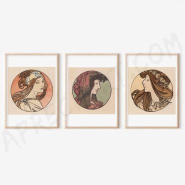 Alphonse Mucha - Women of Art