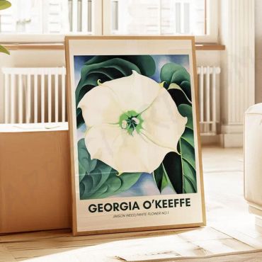 Georgia O'Keeffe - Jimson Weed White Flower