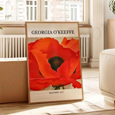 Georgia O'Keeffe - Red Poppy