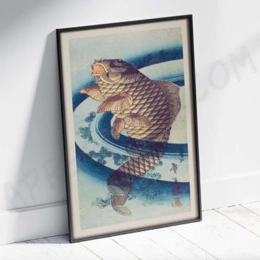 Katsushika Hokusai - Vintage Fishing
