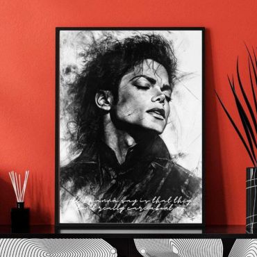 Cuadros de Música - Arte Pop de Michael Jackson