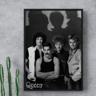 Cuadros de Música - Queen Black and White