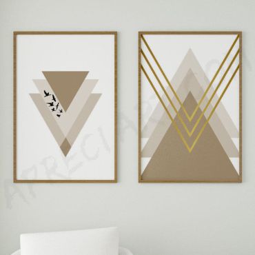 Cuadros para Sala - Modernidad Triangular