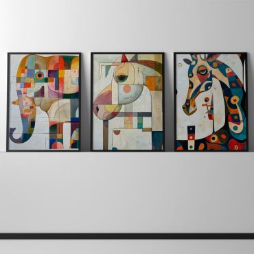 Arte Digital (IA) - Arquitecturas del Ser - Set de 3 - V2