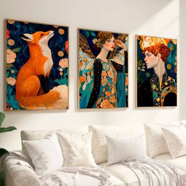 Arte Digital (IA) - Jardín del Alma - Set de 3 - V3