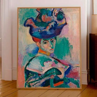 Cuadros de Famosos - Lydia Delectorskaya de Henri Matisse