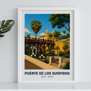 Cuadros de Lima - Puente de los Suspiros