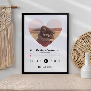 Cuadros de Spotify – Amor en Cada Nota