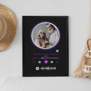 Cuadros de Spotify – Mi Lugar Favorito Eres Tú