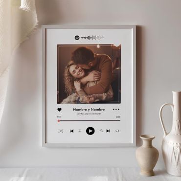 Cuadros de Spotify – Momentos que Suenan a Amor