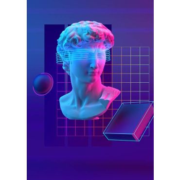 Póster Aesthetic - Futurismo Clásico