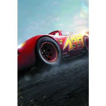Póster de Cars - Rayo Mcqueen al límite