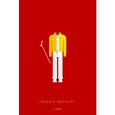 Póster de Queen - Ícono Inmortal