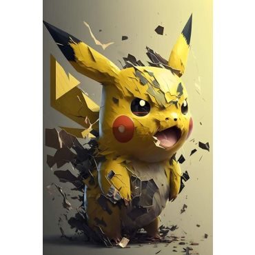 Póster Pikachu Evolución - Pokémon