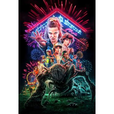 Póster Stranger Things Mundo al revés