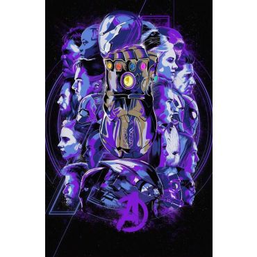 Pósters de los Avengers - El Poder de las Gemas