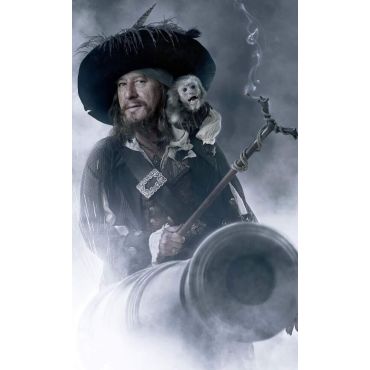 Pósters de los Piratas del Caribe - Barbossa