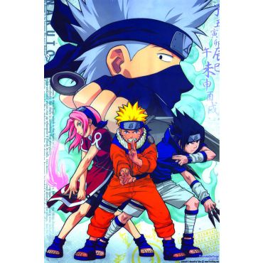 Pósters de Naruto - Equipo 7 de niños