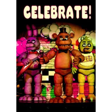 Póster de Five Nights at Freddy's - Celebrate