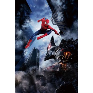 Pósters de Spiderman vs Rhino