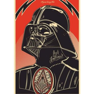 Pósters de Star Wars - Darth Vader - Edición Vintage