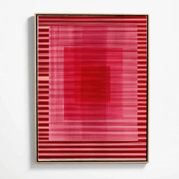 cuadro abstracto rojo