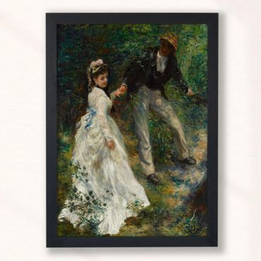 cuadro de pierre auguste renoir el paseo