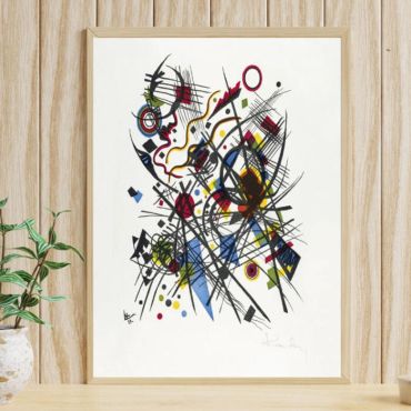 cuadro de wassily kandinsky bauhaus de 1922