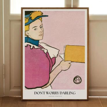 
cuadros de edward penfield dont worry darling