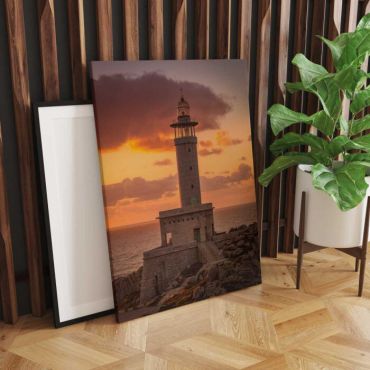 Cuadros de Paisajes - Atardecer en el Faro