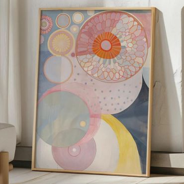 cuadros decorativos arte colorido himla af klint