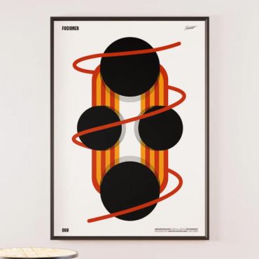 cuadros decorativos arte geometrico circulos y lineas