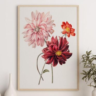 cuadros decorativos pintura de flores de willem hekking