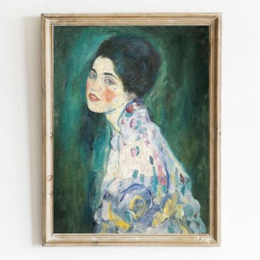 cuadros decorativos retrato de mujer vintage