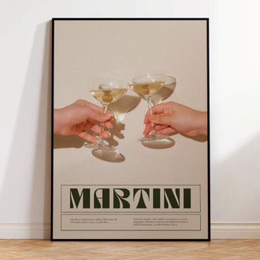 cuadros para bar martini