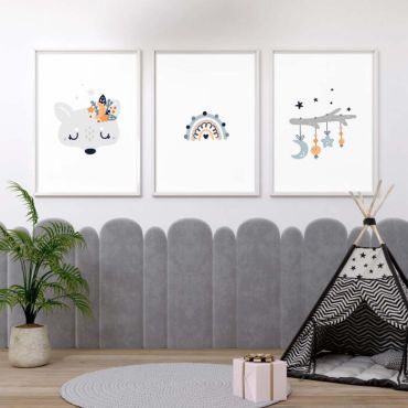Cuadros Para Bebés - La magia de la Naturaleza - Set de 3
