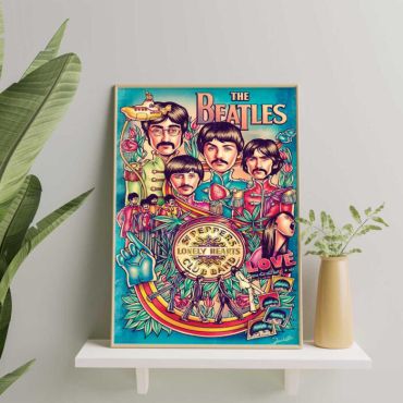 Cuadros Pop Art - The Beatles Sgt. Peppeer's Album