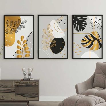 Cuadros de Flores - Emoción Floral - Set de 3