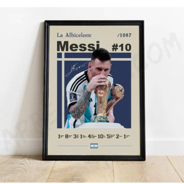 Cuadros de Fútbol - Campeón del Mundo