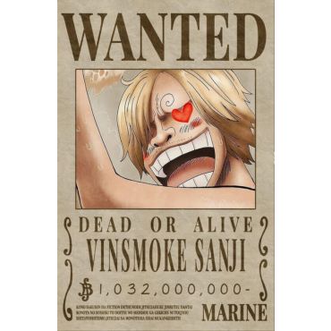 Pósters de One Piece -  Vinsmoke Sanji