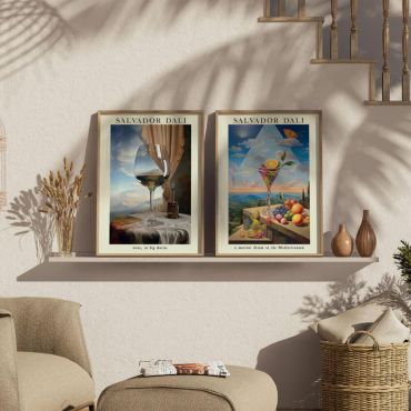 Cuadros de Salvador Dalí - Surrealismo Líquido Set de 2