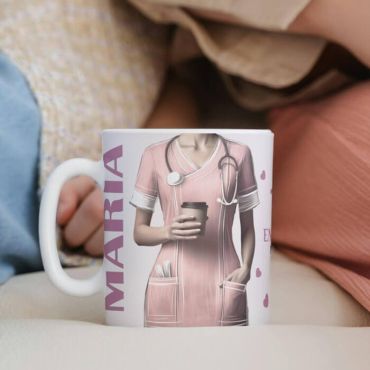 Tazas con Nombre - Enfermera