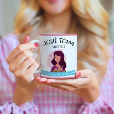 Tazas con Nombre - La mejor mamá