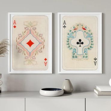 Cuadros Aesthetic - Ases Modernos - Set de 2