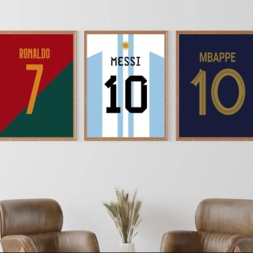 Cuadros de Deporte - Tridente de Estrellas - Set de 3